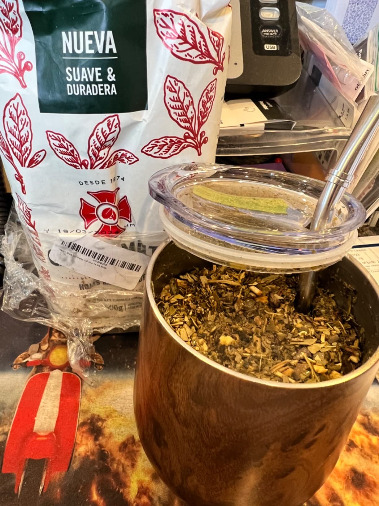 Yerba Mate Tea Cruz De Malta 500 grams